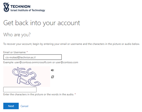 Outlook 365 get back into your account window